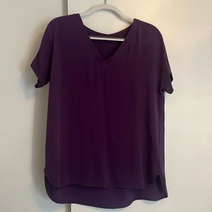 Beautiful Loro Piana Short Sleeve Blouse